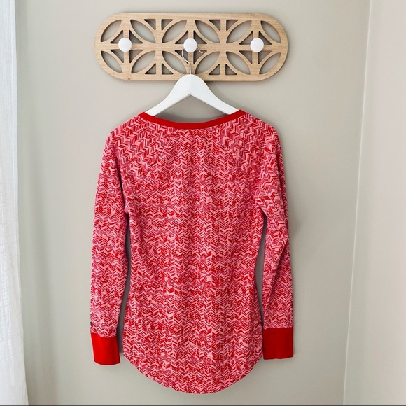 Athleta Coronada Long Sleeve Running Top Red Sz Small - Picture 8 of 11